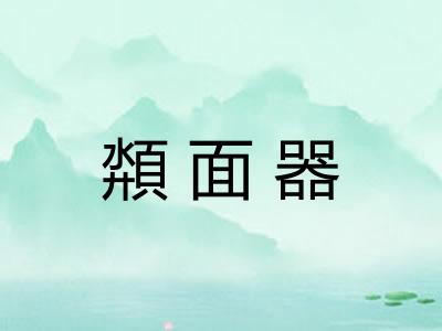 頮面器