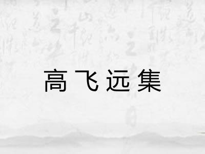 高飞远集