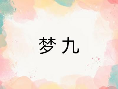 梦九