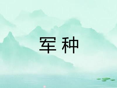 军种