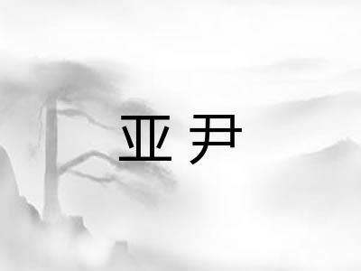 亚尹
