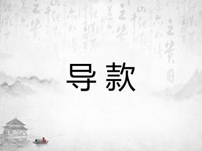 导款