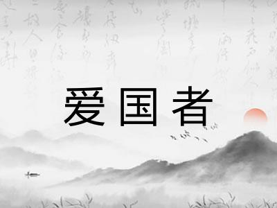 爱国者