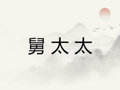 舅太太
