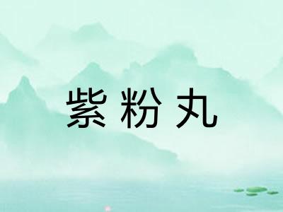 紫粉丸