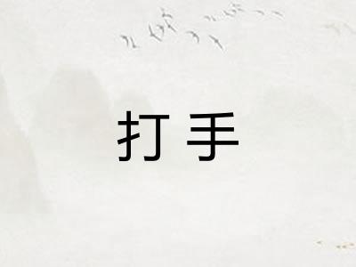 打手