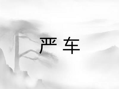 严车