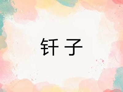 钎子