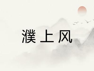 濮上风