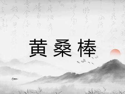 黄桑棒