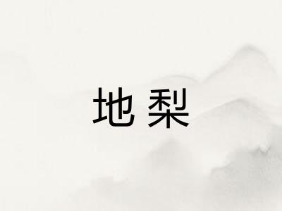 地梨