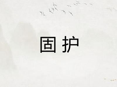 固护