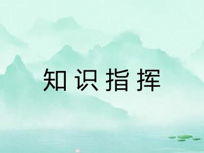 知识指挥