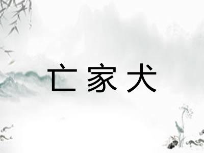 亡家犬