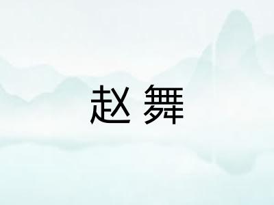 赵舞