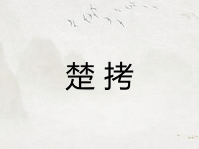 楚拷
