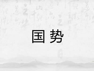 国势