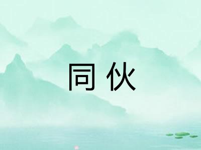 同伙