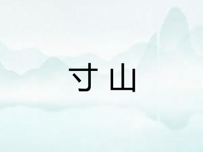 寸山