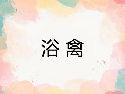 浴禽