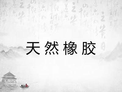 天然橡胶