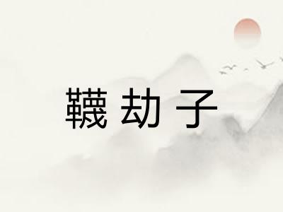 韈劫子