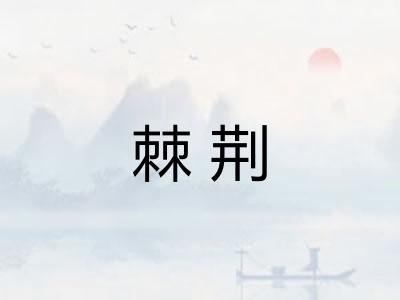 棘荆