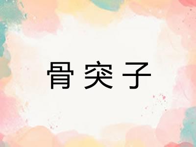 骨突子