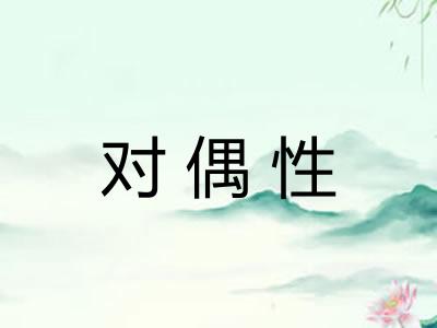对偶性