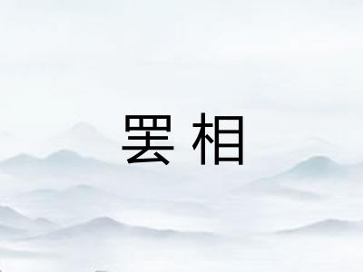 罢相