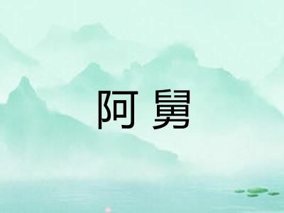 阿舅