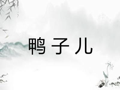 鸭子儿