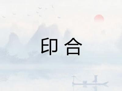 印合