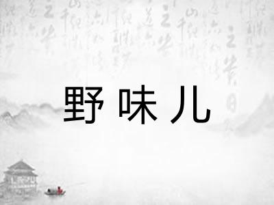野味儿