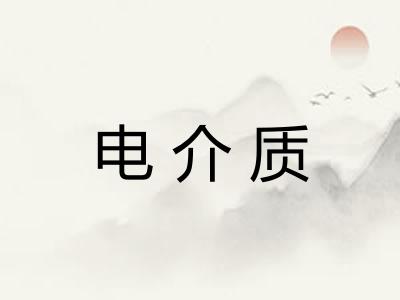 电介质