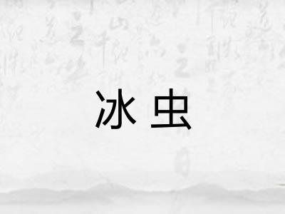 冰虫
