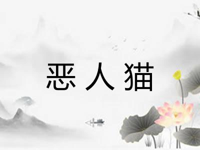 恶人猫