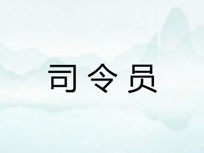 司令员