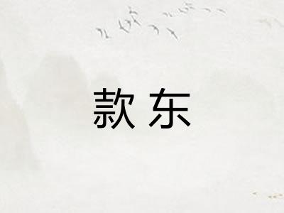 款东