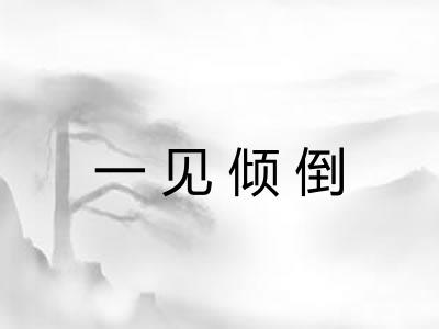 一见倾倒