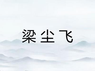 梁尘飞