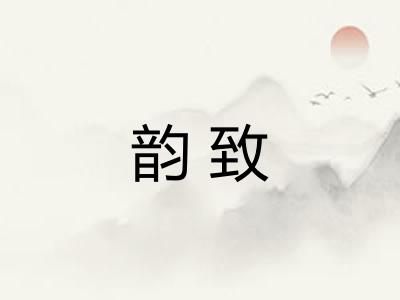 韵致