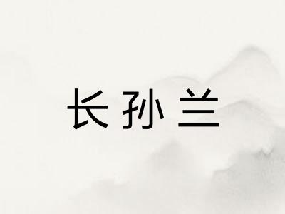长孙兰