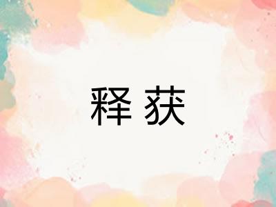 释获