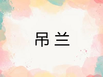 吊兰
