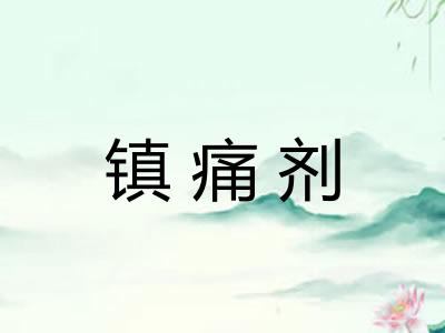 镇痛剂