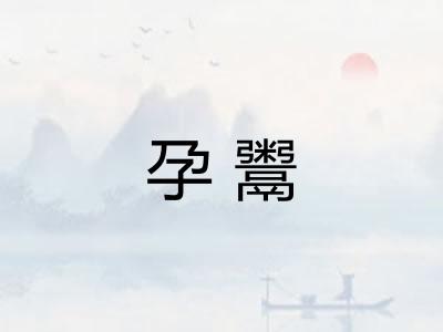 孕鬻