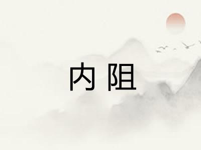 内阻
