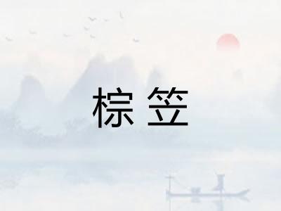 棕笠