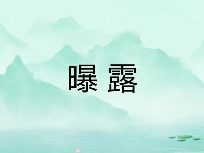 曝露